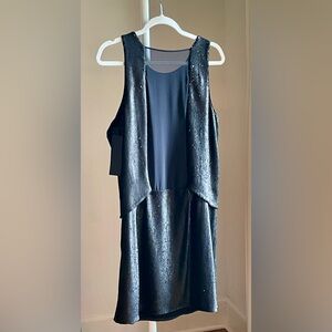 Halston Sequined Mini / 12
